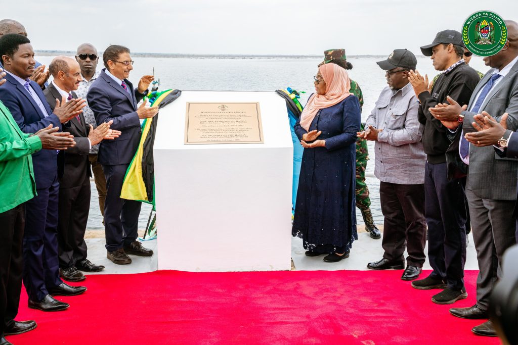 President Samia Suluhu Hassan Inaugurates Mtibwa Sugar Factory’s New Irrigation Dam